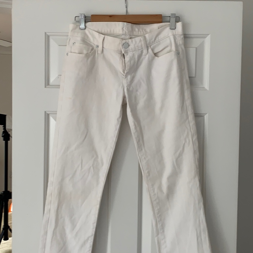 Seven For All Mankind white jeans size 27